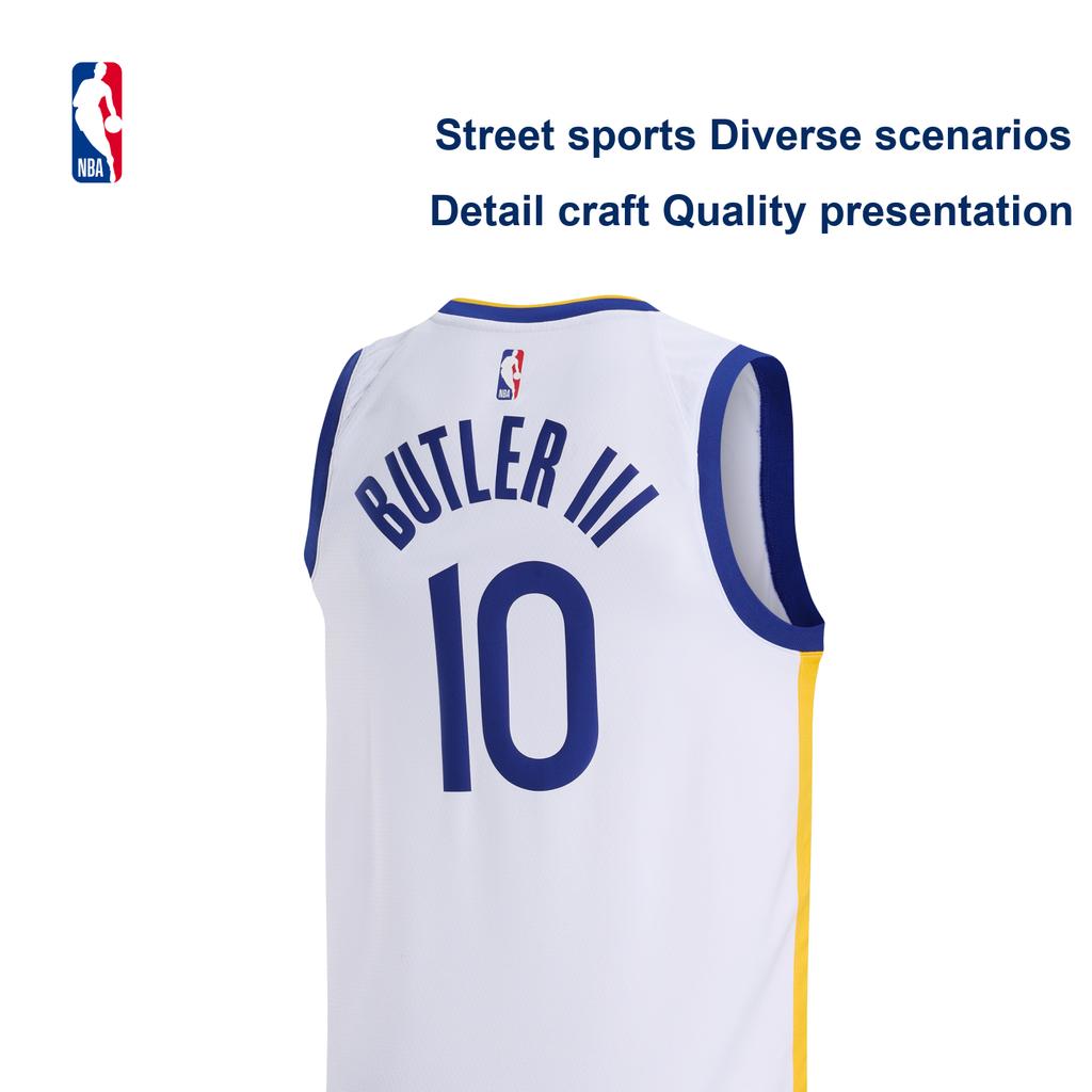 Nike × NBA Jimmy Butler Warriors Fan Edition Sports Quick-Dry Basketball Jersey Men jerseys DN2077-107