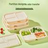 Yangge Biodegradable Corn Starch 5-Compartment Takeaway Containers