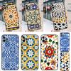 Moroccan Tile Case For IPhone 18 14 13 12 11 15 16 Pro Max X XR XS Max 14 Plus Soft Back Cover