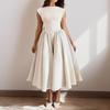 2026 Damenmode Französisch Reine Begierde Elegant Einfarbig Rückenfrei Schlankes Kleid