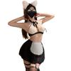 Erotic Lingerie Sexy Lace Maid Seduction Uniform Pure Desire Maid Set Qqny Strip-free Pajamas