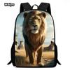 Cartoon School Backpack for Boys Girls,Anime Lion Game Child Backpack for School,Light Weight School Backpack for Kindergarten