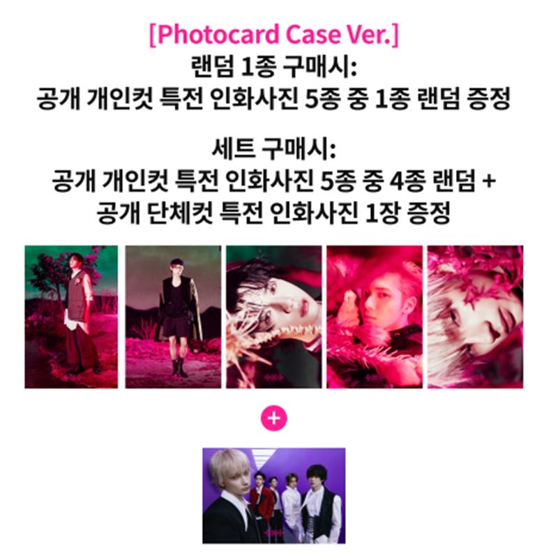 [Przedsprzedaż] TXT - [7. ROK: Kiedy Wiatr Ustaje w Cierniach] Etui na Fotokartki Wersja. (Korzyść online)