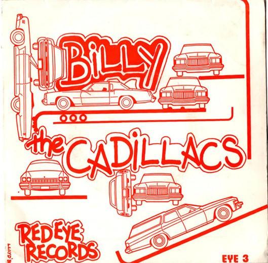 

7-дюймовая пластинка CADILLACS - Billy EYE3 Red Eye Records 1980 UK Рок Б/У