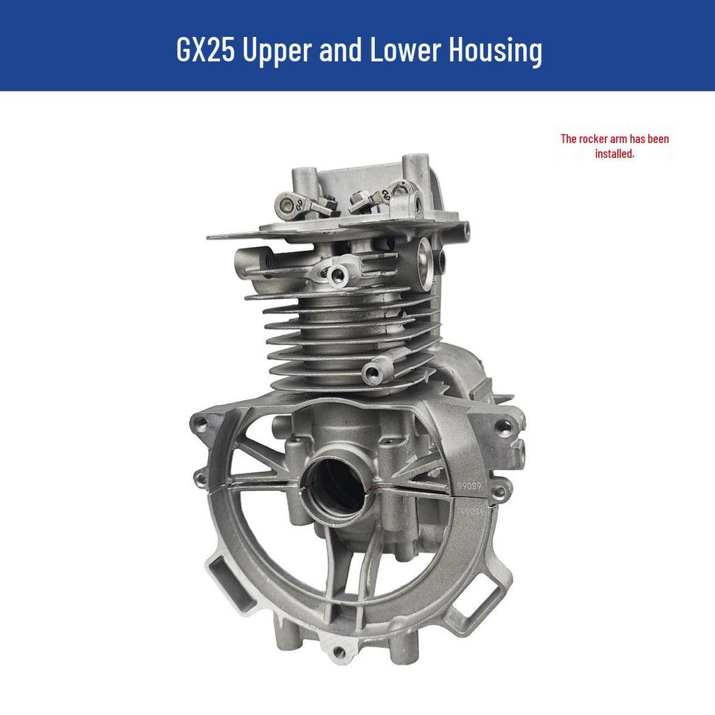 GX25 Lawn Mower Parts: Ignition Coil, Carburetor, Starter, Oil Can, Spark Plug for Four-Stroke Gasoline Engine