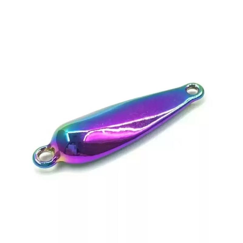 5pcs Spoon Spinner Sequins Baits with Propellers Worm Fly Lures Fly Metal Fly Fishing Baits Fishing Accessories