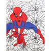 Children's Wear Baby Spider-Man Casual White Half Sleeve T-shirt