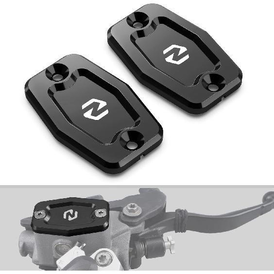 

NICECNC Blue Brake Clutch Reservoir Cover Oil Pump Caps Compatible with Husqvarna TE i/FE 150-501 2022 2023 2024 Compatible with GasGas EC/EC F чёрный