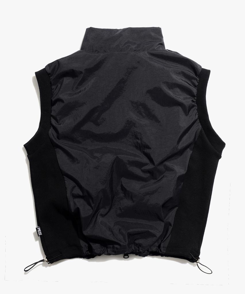 Peace Maker Ts Nylon Shirring Vest (Black)