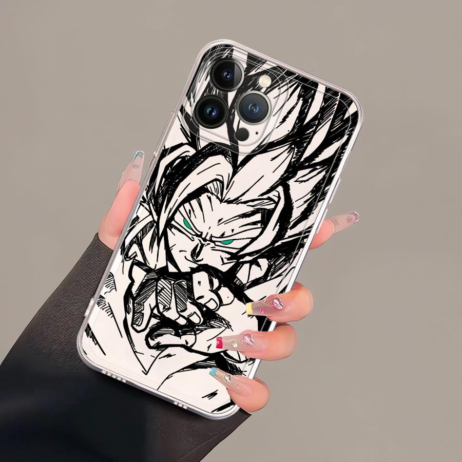 Hot Anime Dragonballs New Soft Phone Cover Case for iPhone 17 Pro Max 7 8 XR 13 Pro 15 12 Mini 11 XS Max 14 Plus 16 Air
