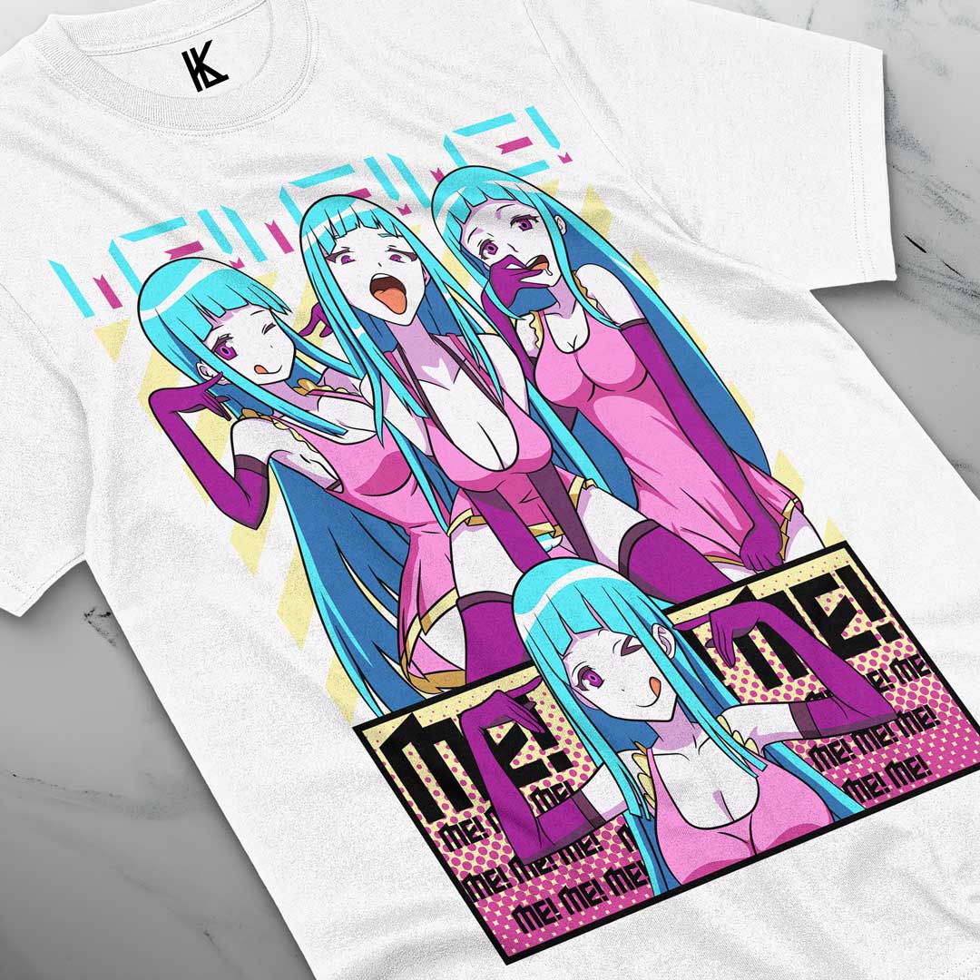

Me Me Me Anime Unisex T Shirts for Anime Fan All Sizes Cotton S білий