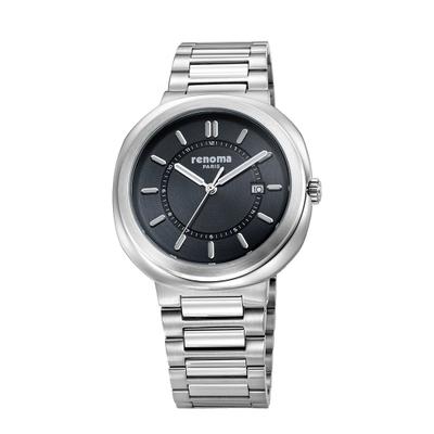 RENOMA Couple Fashion Watch Men's White Blue RE2502MWHBL