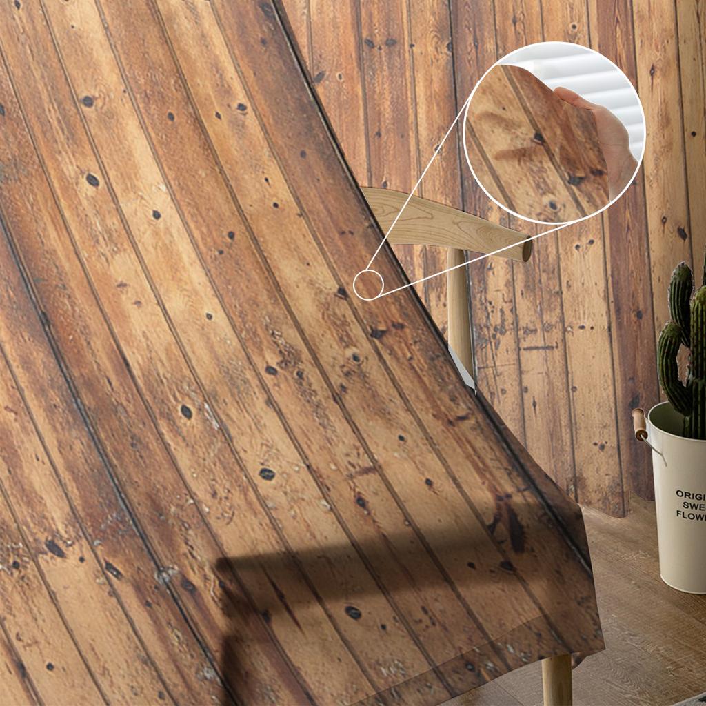 Vintage Bauernhaus Holztür Transparente Vorhänge Modernes Gazevorhang für Wohnzimmer Schlafzimmer Voile Garn Vorhänge