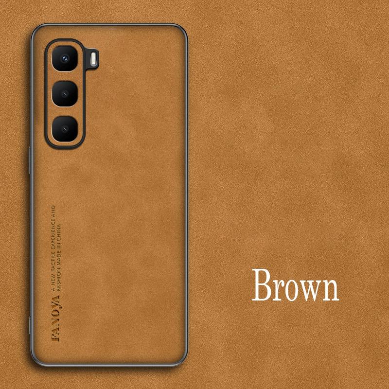 Luxusní nárazuvzdorné silikonové pouzdro z ovčí kůže pro Infinix Hot 60 Hot60 Pro Plus 60i Kryt na telefon Coque