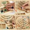 Wooden Pinball Machine Board Games Flipper Automat Mini Pinball Brain Teaser Pinball Table Game Party Social Adult Kids Toy Gift