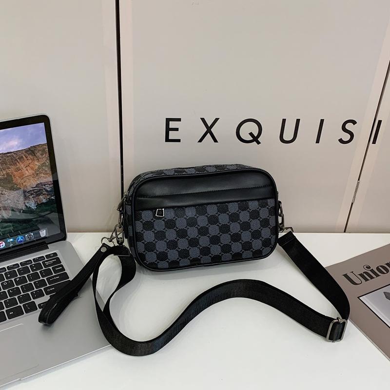 Hoge kwaliteit PU Leer Heren Heuptasjes Zakelijke Crossbody Tassen voor Mannelijke Mode Reizen Opbergtelefoon Schoudertassen Clutch