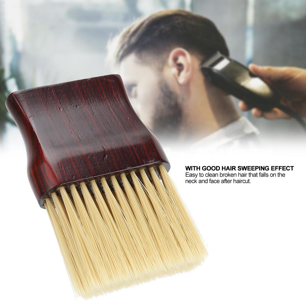 Professional Hair Dust Cleaning Sweeping Brush Neck Face Hair Remover Brush