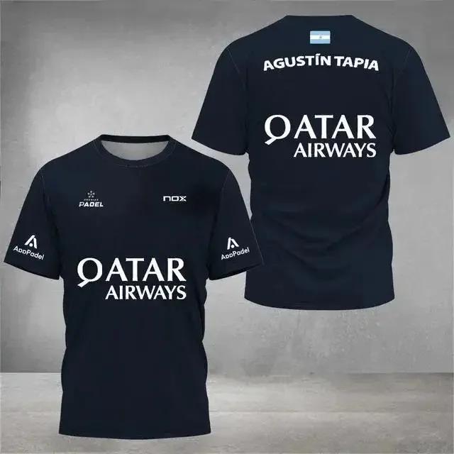Bestselling Summer 3D Printed T-shirts, Short-sleeve Sports T-shirts with Round Neck for Men and Adults From Qatar, Breathable Q