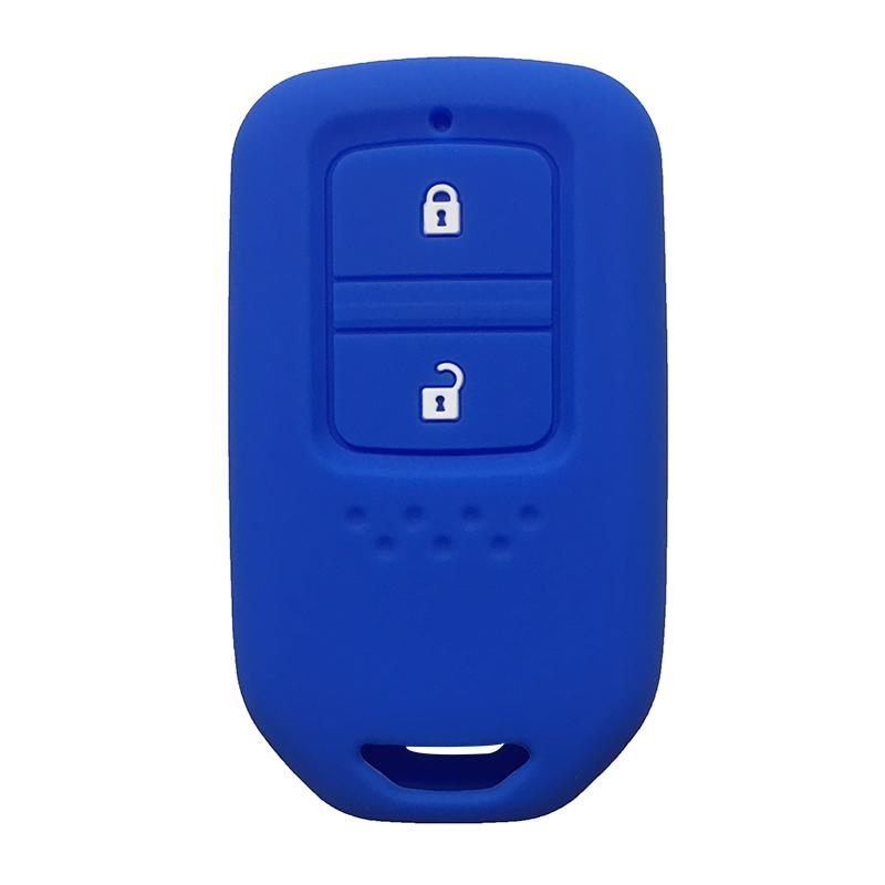 Remote Car Key Case for Honda Fit GP5 Shuttle Gp8  JADE VEZEL City Civic Jazz BRV 2 Buttons Key Cover Silicone Car Accessories