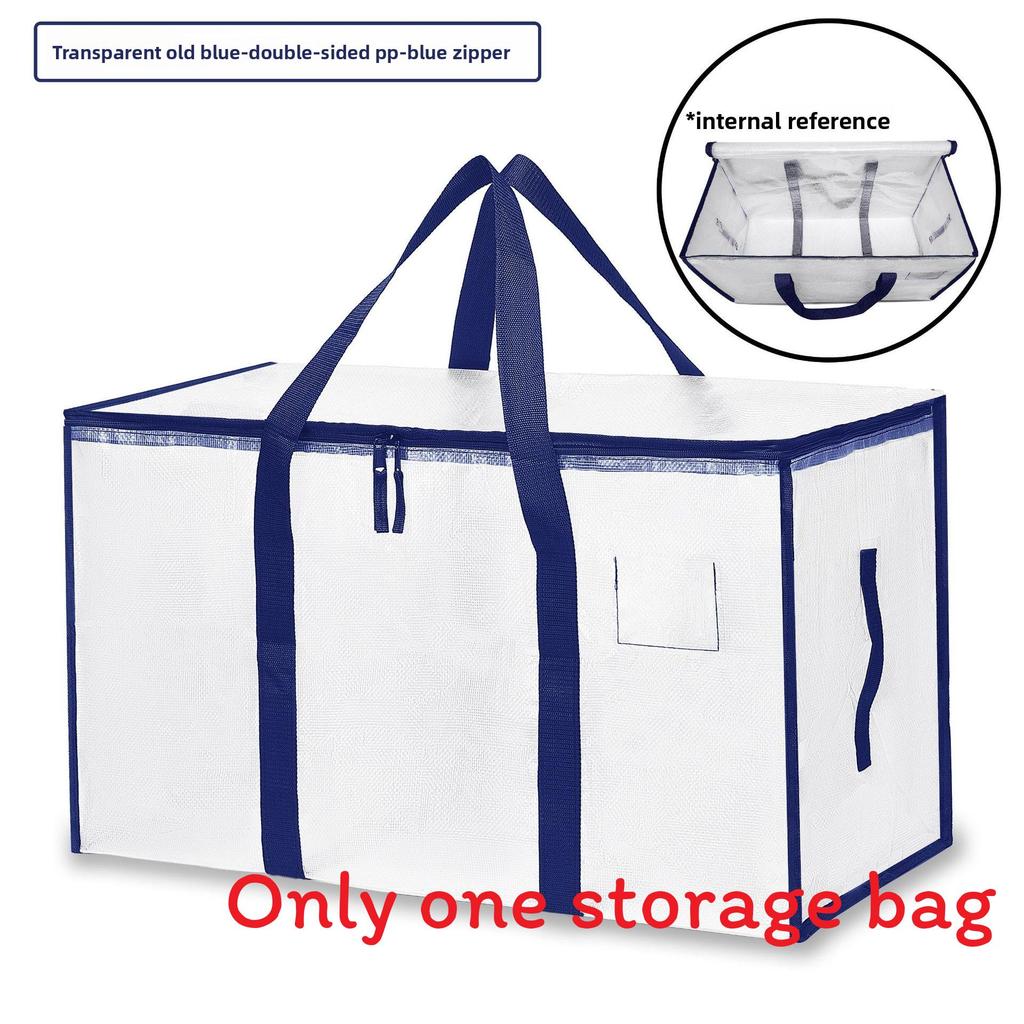 Thickened Pe Packing Bag With Foldable Design For Moving And Travel Storage