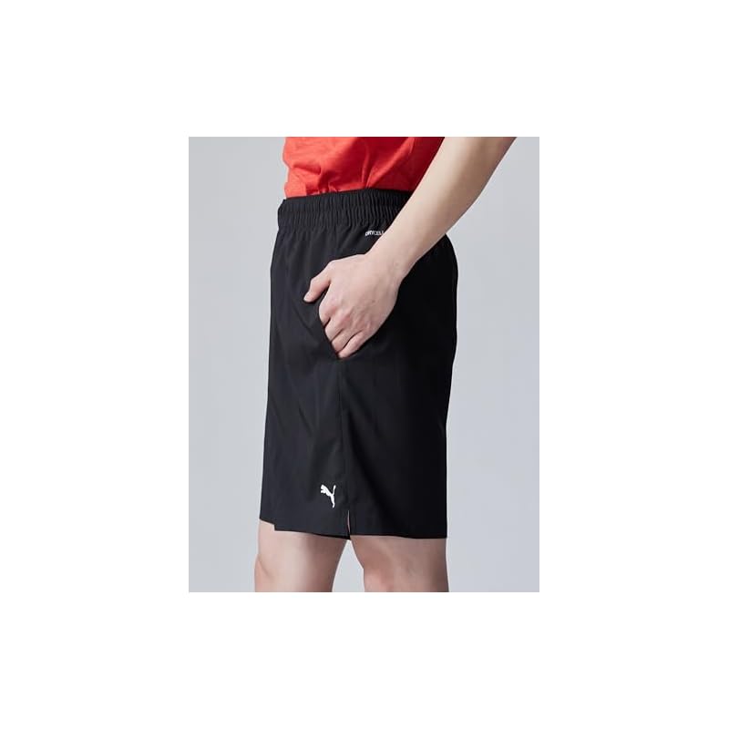 52736801_TAD ESSENTIALS 7-inch Woven Shorts_Puma Black_L
