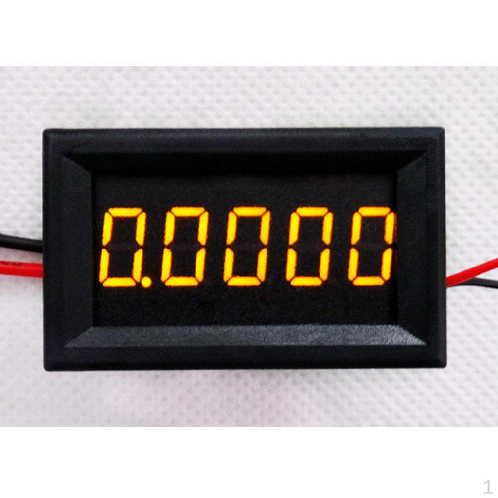 0.36'' LED Digital Current Meter AMP Ammeter 3.5-30V 4 Wire Pick