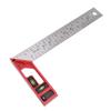 Multifunctional Woodworking Square Marking Ruler High Precise L Shaped Angle Finder with Dual Axis Level Bubble for