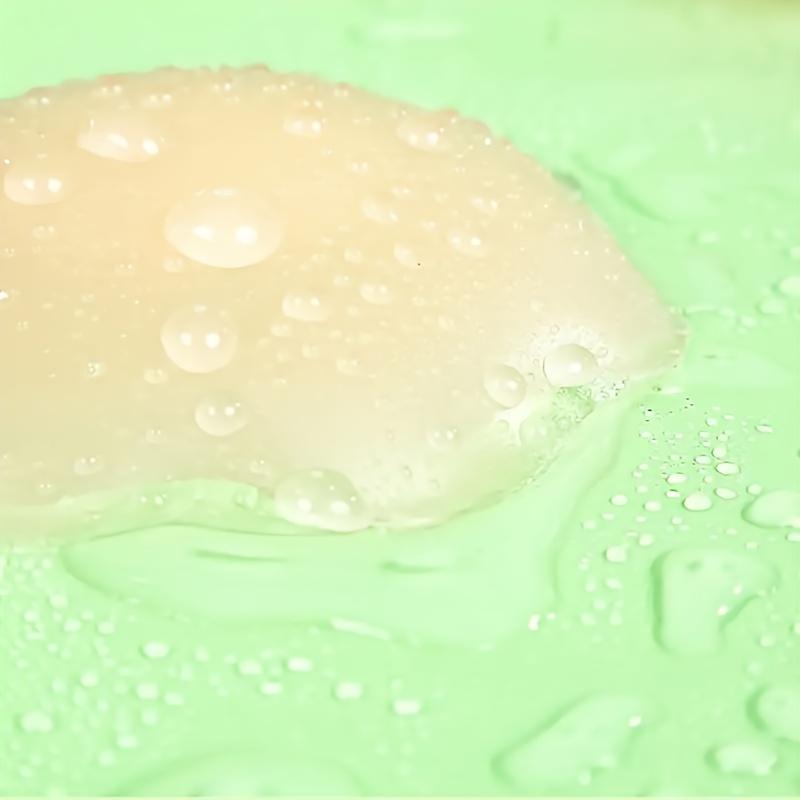 12PCS Reusable Silicone Ultra-thin and Seamless Anti-light Latex - Shoulder Strapless Invisible Sticky Pad, Suitable for Women's Underwear Accessories