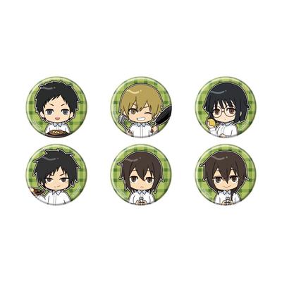 Durarara X 2 16 [POP Art Illustration] Can Badge 6-Piece Box