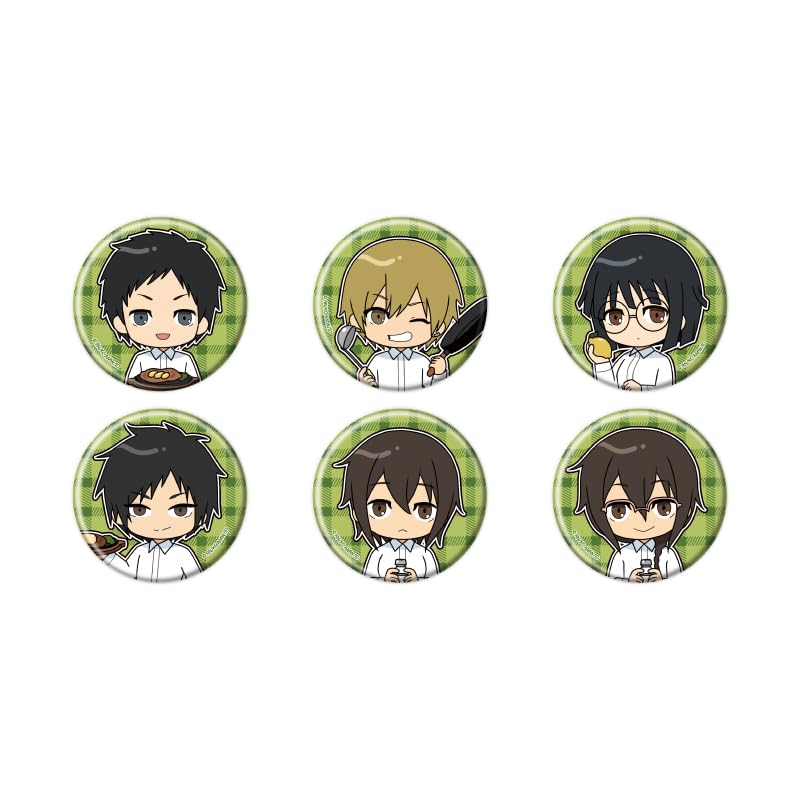 Durarara x 2 16 [Иллюстрация в стиле ПОП-АРТ] Значок-пины 6 штук в коробке