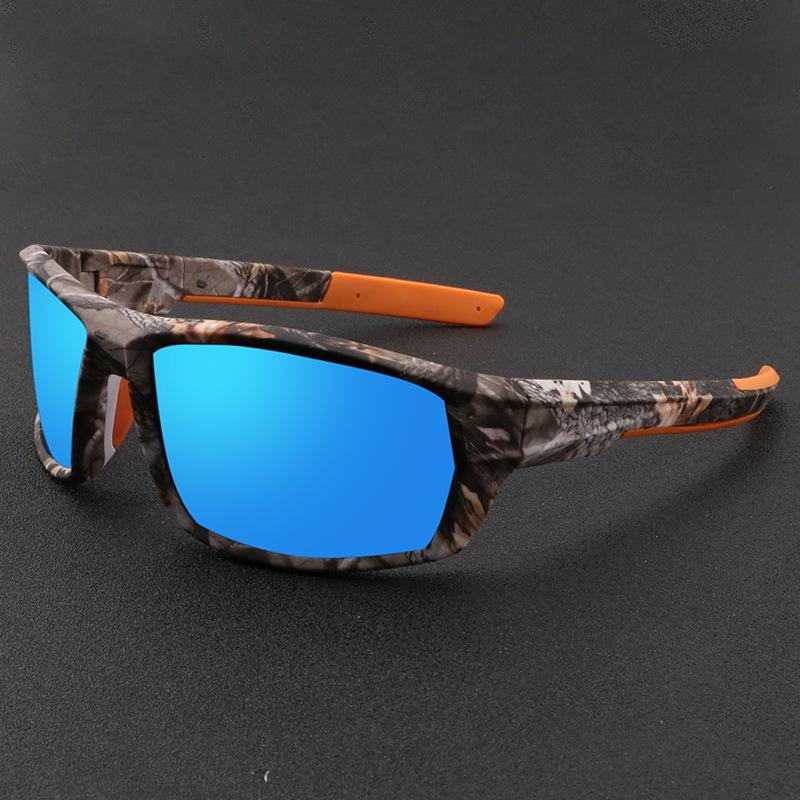 New European and American outdoor sports polarized sunglasses box camouflage riding sunglasses driving driving night vision goggles