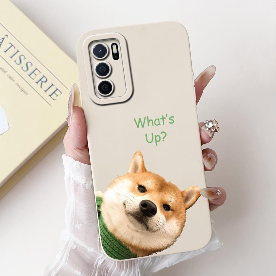 For OPPO A16 Case CPH2269 Shockproof Cover Popular Flower Matte Coque For OPPO A16S A54S CPH2271 CPH2273 Phone Cover A 16 S Capa