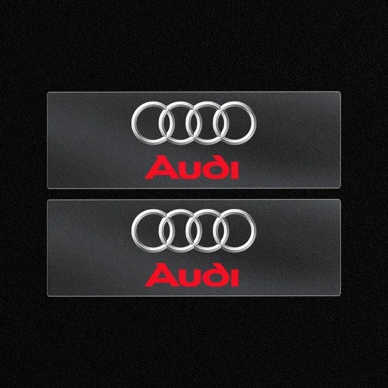Car Seat Headrests Badge Decal Side Window Stickers for 8a sline A4 B7 B8 B9 A3 8P 8V 8L A5 A6 C6 C5 C7 4F A1 A7 A8 Q2 Q3 Q5a8