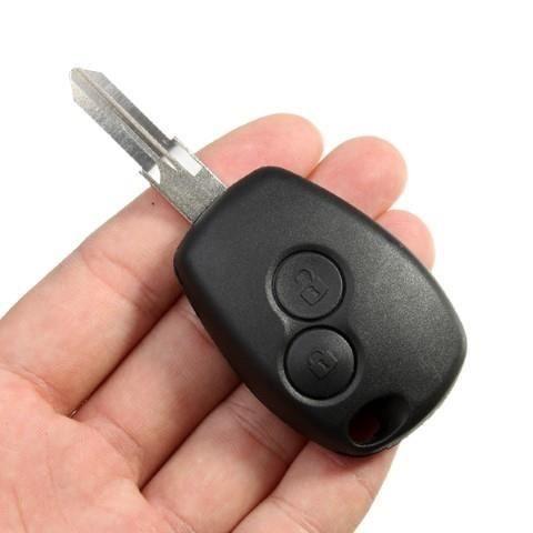 CLE PLIP DACIA Dacia Logan Sandero Duster Lodgy 2 Boutons LAME SANS TROU COQUE Pro-Plip