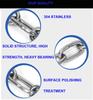 MIKMAYTOO High-Durability Stainless Steel Chain for Home Swings, Pets, and Camping (1.4mm-0.5m)