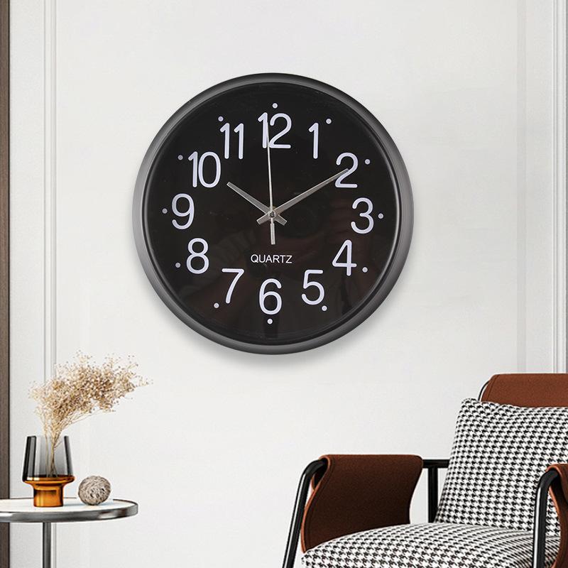Clock Wall Clock Living Room Home Fashion Silent Clock Modern Creative Wall Hanging Simple Minimalist Wall Watch Quartz Clock
