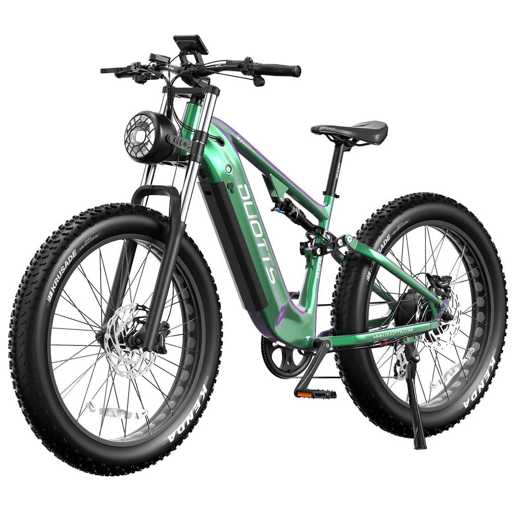 Electric Mountain Bike DUOTTS 26" 750W Motor Adult Ebike 48V 20AH Max Range 120Km Load 150Kg E26