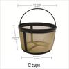 Filtro per Caffè/Tè in Acciaio Inossidabile 304 e Nylon Approvato dalla FDA per Macchine da 4, 8 e 12 Tazze