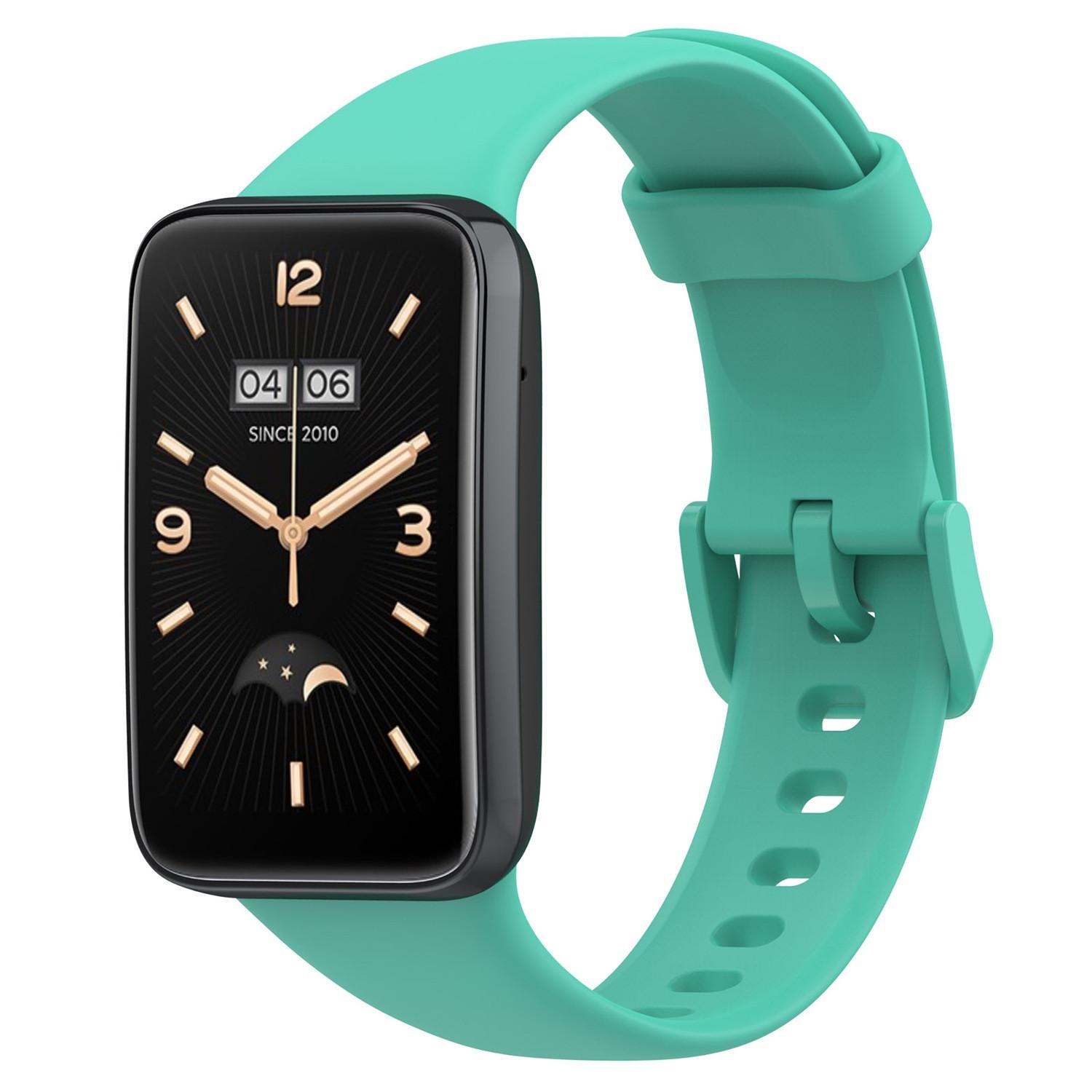 

Ремінець для Xiaomi Mi Band 7 Pro силіконовий браслет браслет розумний годинник для Miband 7 Pro ремінець One Size м ята зелений колір