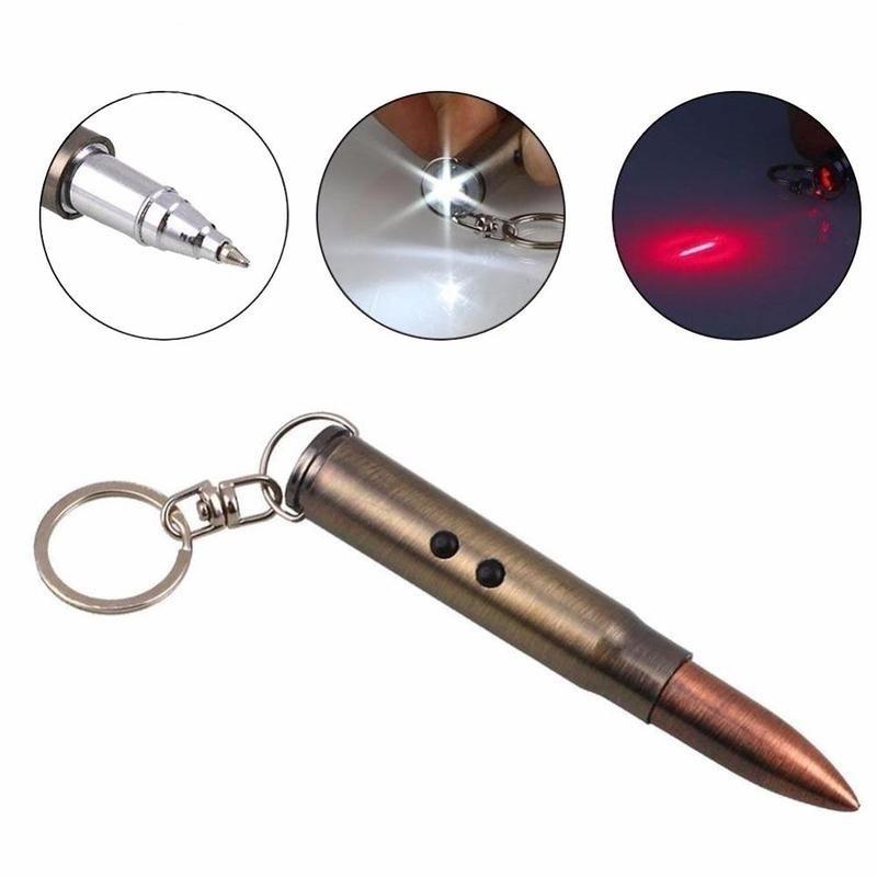 Bullet Laser Light Mini Bullet Outdoor Lighting Portable Keychain Camping Equipment  Bomba De Aire Portatil 2025