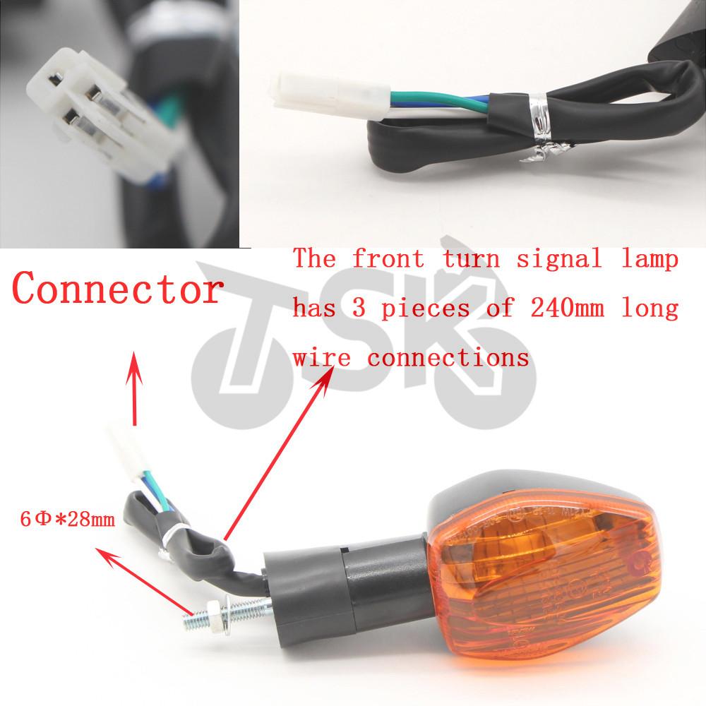 CBR600 Turn Signal Light Motorcycle Winker Indicator For Honda CB400 CB1300 CBR600RR 2003-2006 04 05 CBR 1000RR CB900