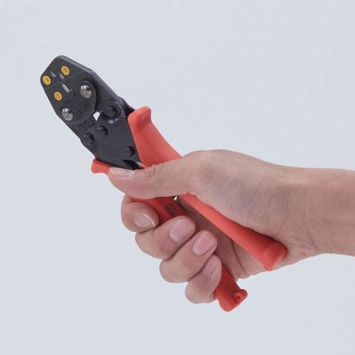 Lobtex EBI Mini Crimping Tool for Insulated Closed-End Connectors, CE1, 2, and 5, AK25MA