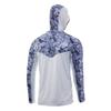 Mens Womens UPF 50 Quick Dry Hooded Fishing Shirt Long Sleeve Sun Protection Outdoor Sport Top