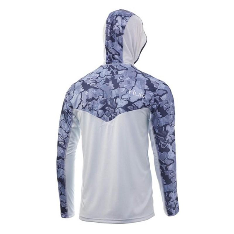 Mens Womens UPF 50 Quick Dry Hooded Fishing Shirt Long Sleeve Sun Protection Outdoor Sport Top