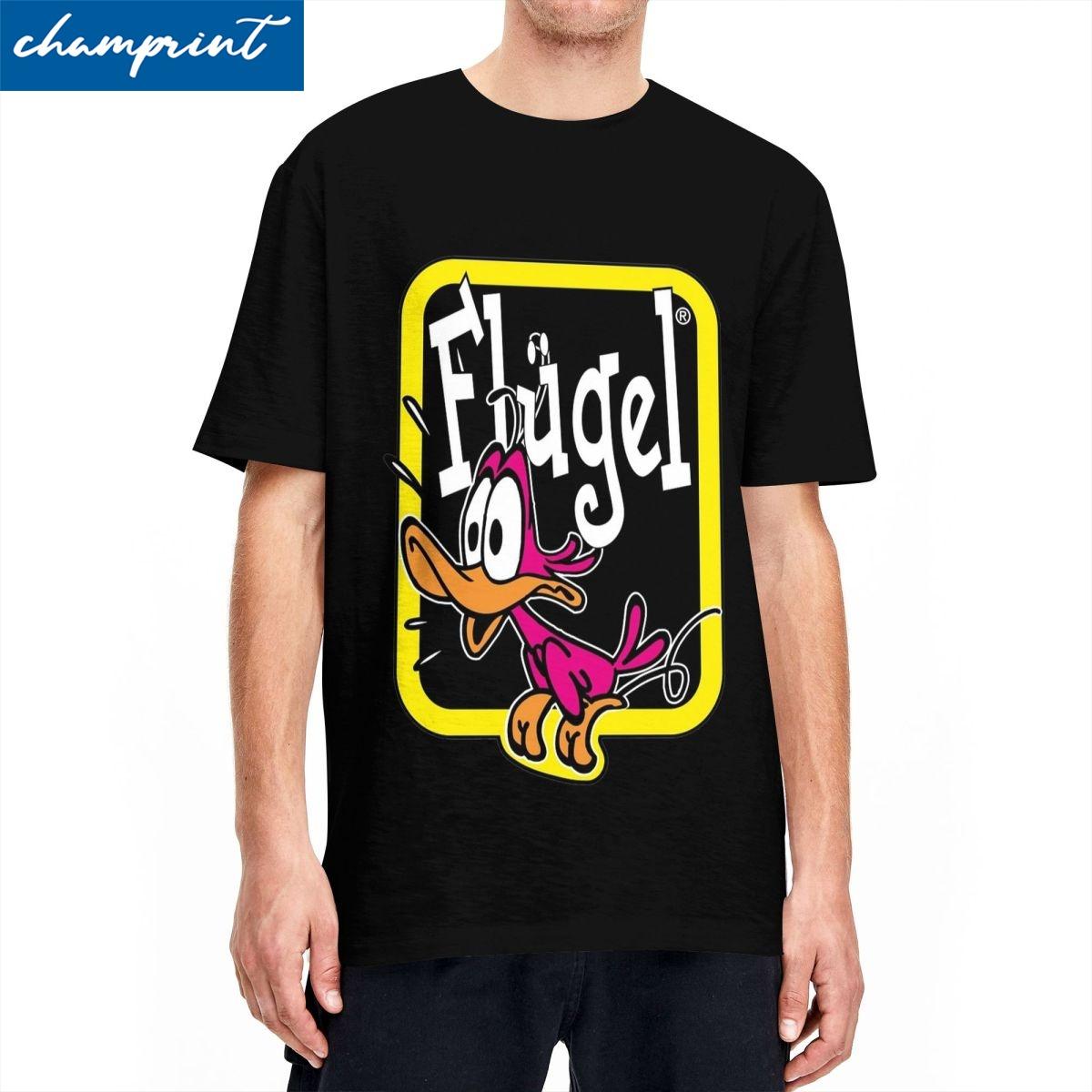 

Retro Flugel Brass Band T-Shirt Men s Cotton Short Sleeve Let The Duck Out Crewneck Tops Shirts - Men s Summer Cotton Graphic... S разноцветный