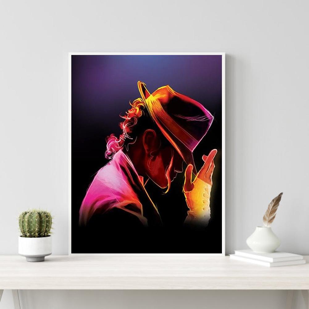 EZYHO Diamond Painting Kits Celebrity Michael Jacks Produktbild-Vorschau 2