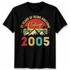 Vintage 2005 21 Years Old Gifts 21St Birthday For Unisex Tshirt