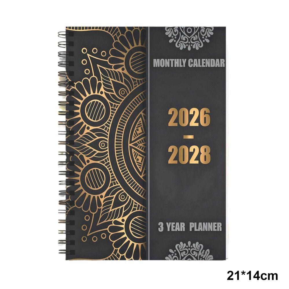 Scenery Cover Monthly Planner Calendar 100 Pages Diary Writing 3 Year Planner  Travel Journal