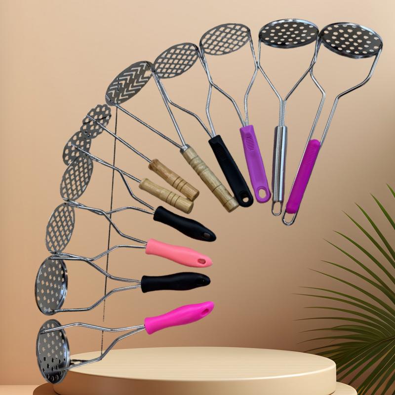 Stor Manuell Potetmoser og Riser - Kreativ Bake- og Kjøkkenredskap