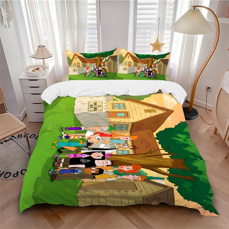 3Pcs Cowboys Cowgirls Gather Bedding Set Soft Fabric Duvet Cover Pillowcases Home Xmas Halloween Gift 1 Duvet Cover 2 Pillowcase S1330